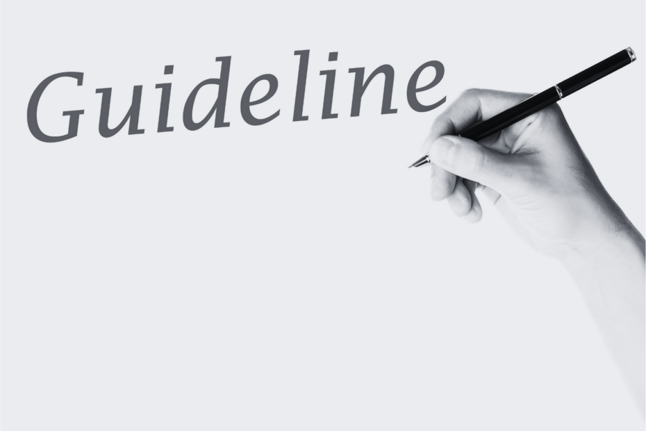 guideline in digitization