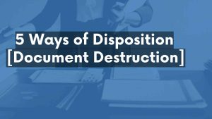 Document destruction